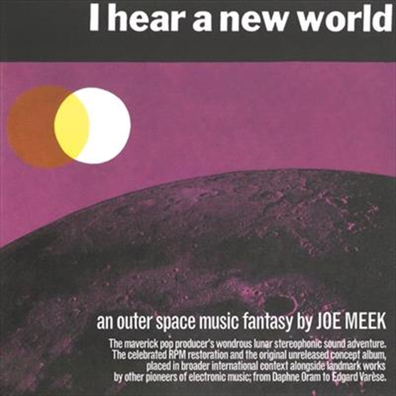 I Hear A New World / Pioneers of Electronic Music/Product Detail/Dance