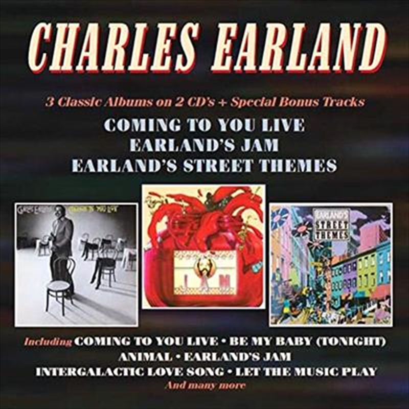 Coming To You Live / Earland’s Jam / Earland’s Street Themes - 3 Classic Albums/Product Detail/Jazz