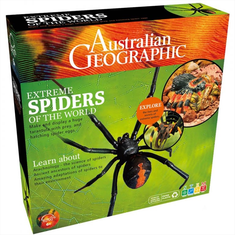 Australian Geographic Extreme Spiders Of The World Activity Kit/Product Detail/STEM Toys & Kits