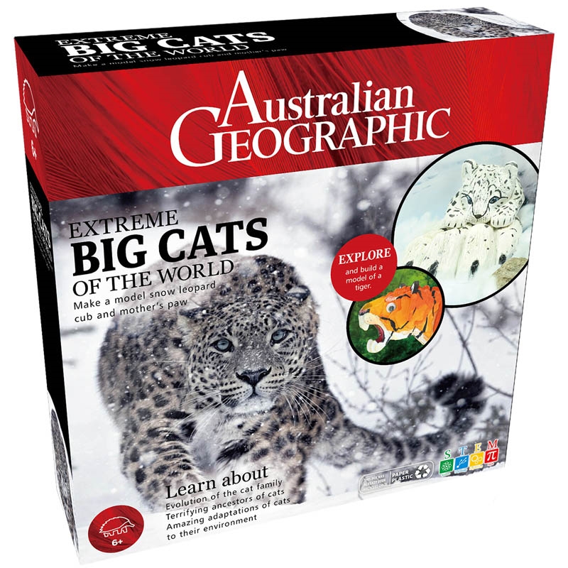 Australian Geographic Extreme Big Cats Of The World/Product Detail/STEM Toys & Kits
