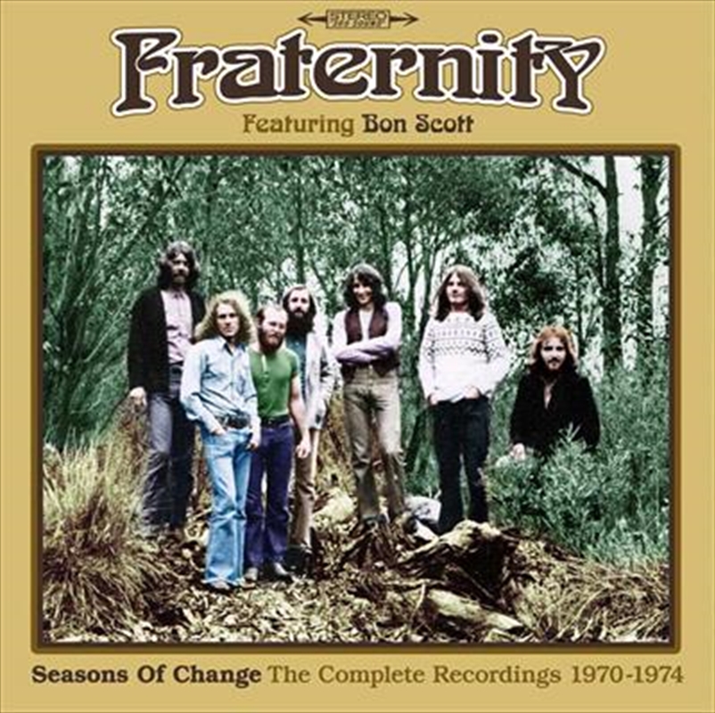 Seasons Of Change - Complete Recordings 1970-1974 | CD