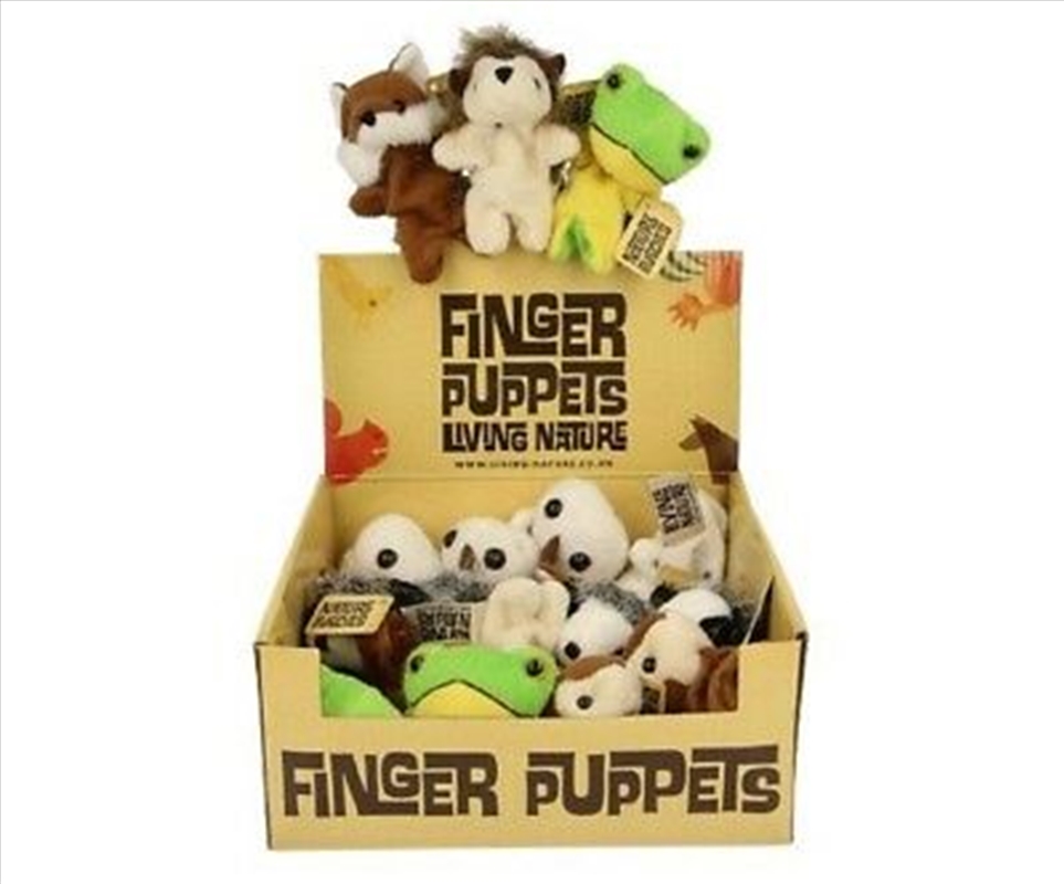 Wildlife Finger Puppets 10cm (SENT AT RANDOM)/Product Detail/Plush Toys