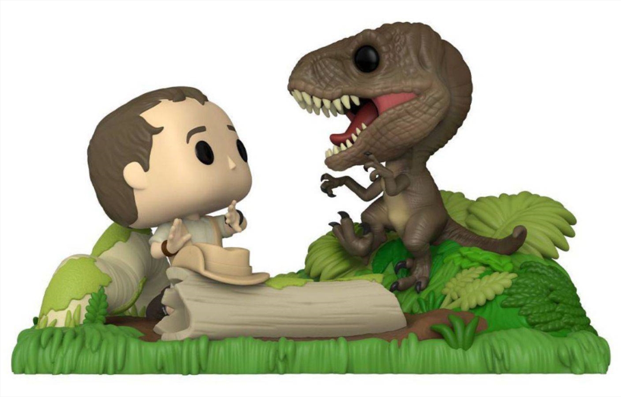 Jurassic Park - Muldoon Raptor Hunt US Exclusive Pop! Moment [RS]/Product Detail/Movies