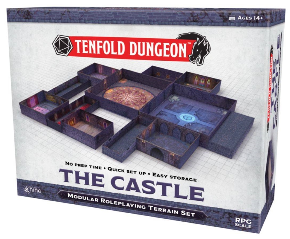 Tenfold Dungeon - The Castle Modular Roleplaying Terrain Set/Product Detail/RPG Games