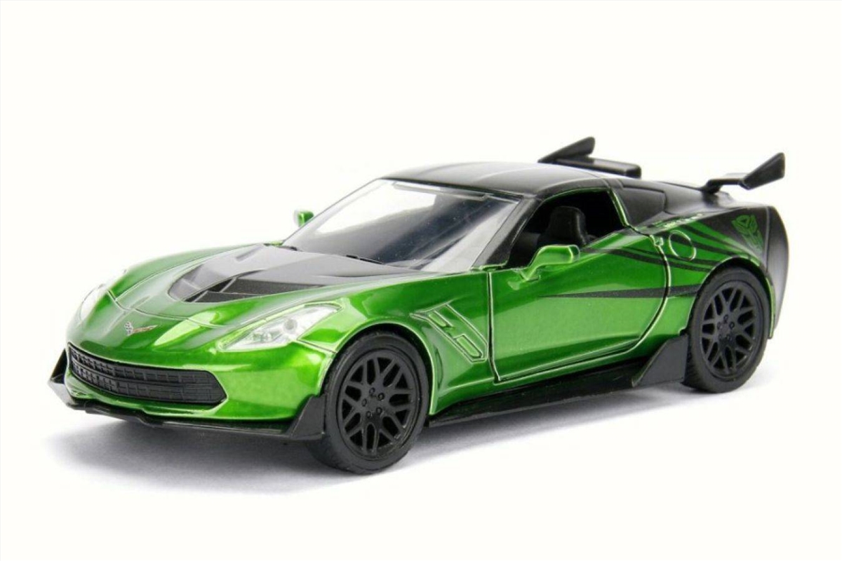 Transformers 5: The Last Knight - Crosshairs Chevy Corvette C8 Zora 1:32 Scale/Product Detail/Figurines