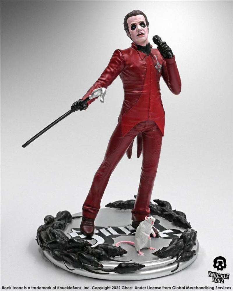 Ghost - Cardinal Copia Red Tux Statue | Merchandise