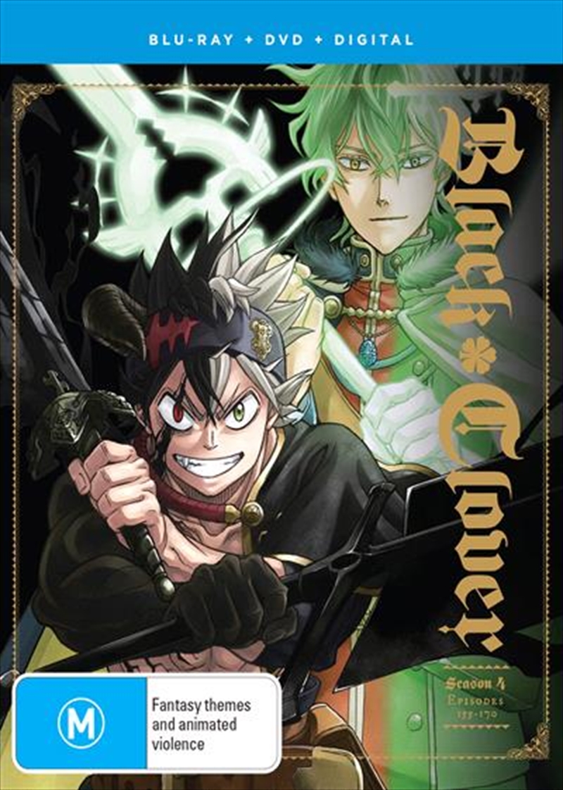 Black Clover - Season 4 - Eps 155-170  Blu-ray + DVD/Product Detail/Anime