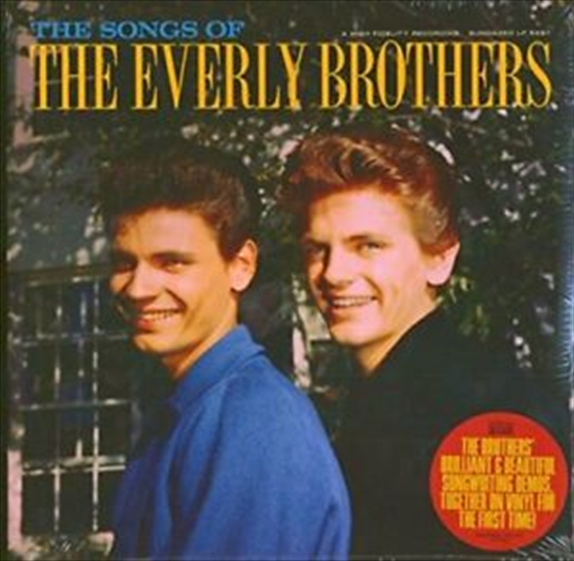 Songs Of The Everly Brothers/Product Detail/Rock