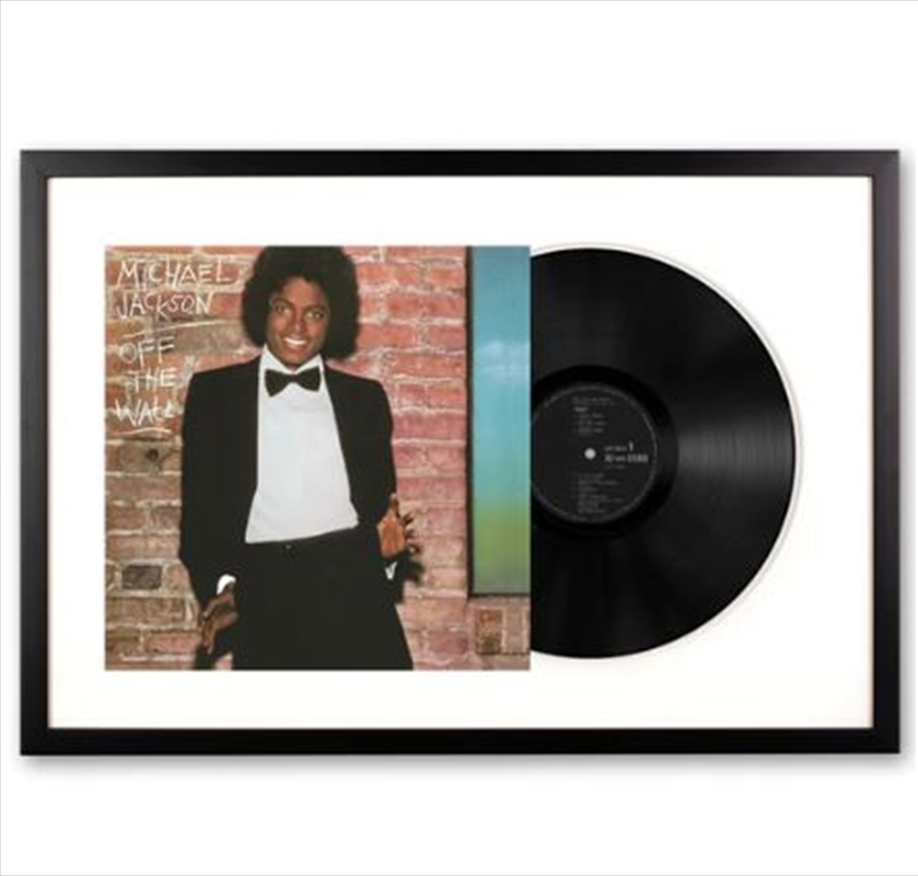 Michael Jackson Off The Wall Album Art Framed | Homewares