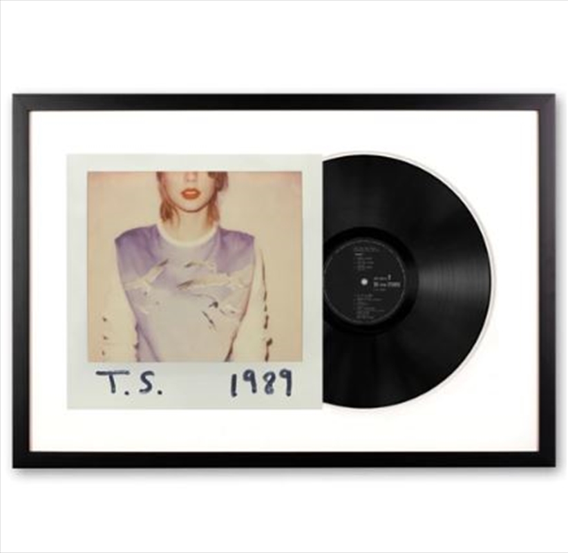 Framed Taylor Swift 1989 - Double Vinyl Album Art | Homewares