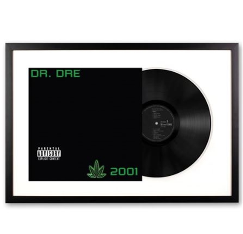 Framed Dr Dre 2001 Vinyl Album Art | Homewares