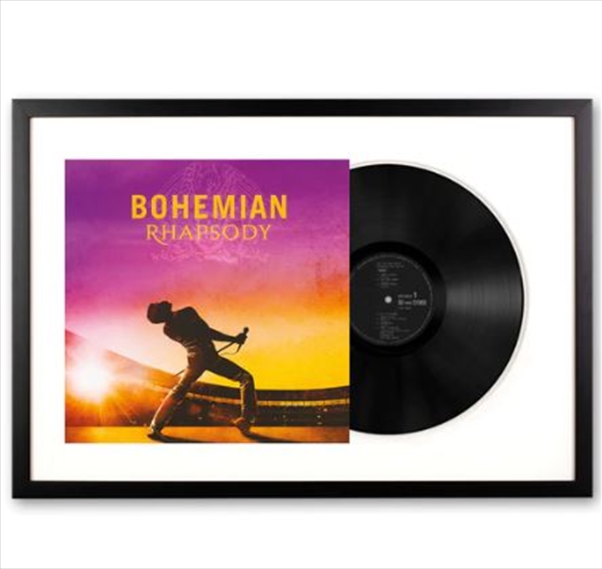 Framed Queen - Bohemian Rhapsody - Double Vinyl Album Art | Homewares