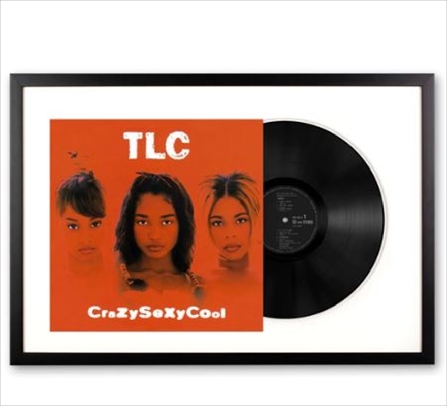 Framed TLC CrazySexyCool Vinyl Album Art | Homewares