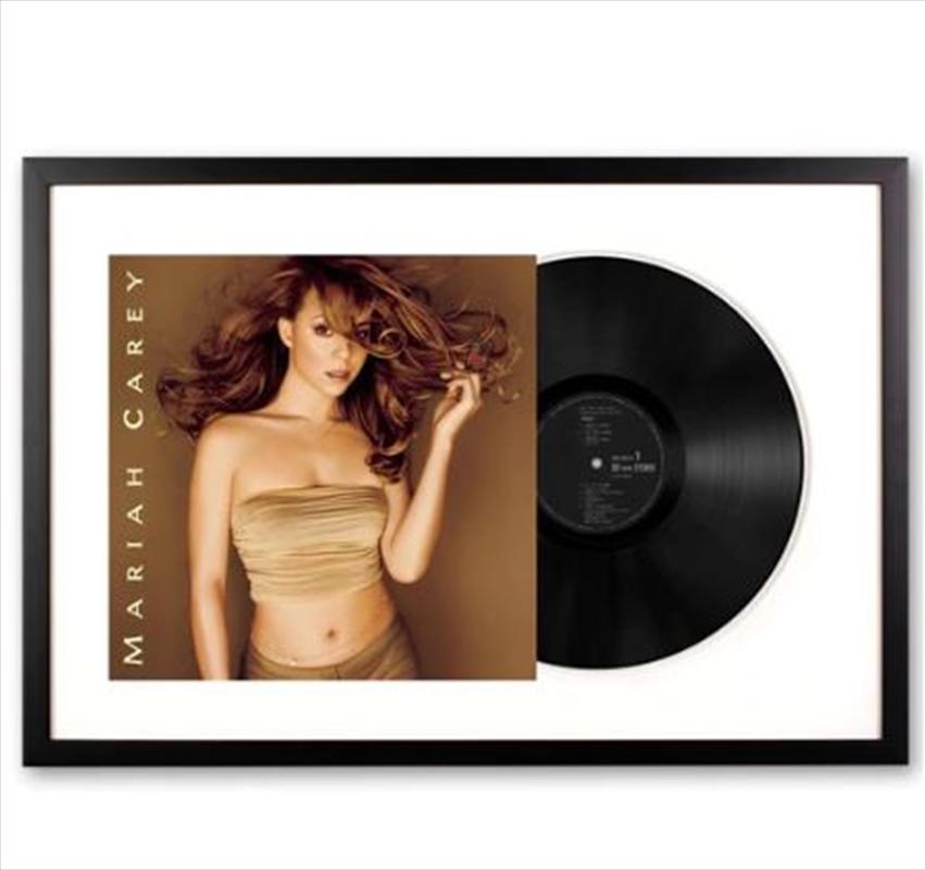 Framed Mariah Carey Butterfly Vinyl Album Art | Homewares