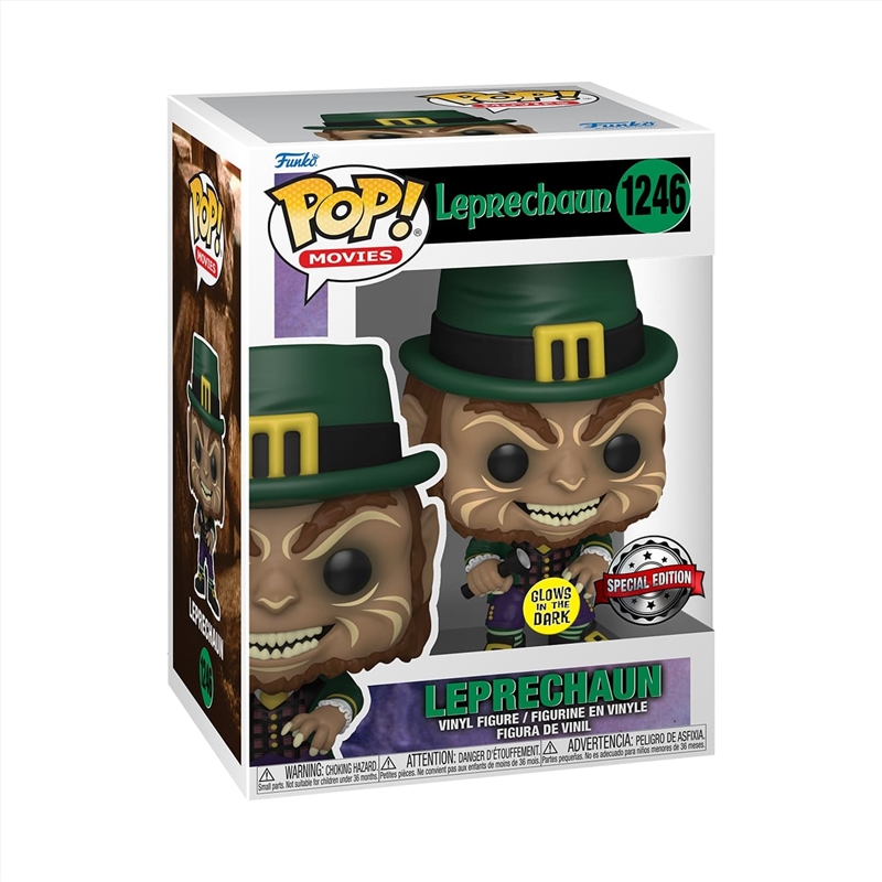 Leprechaun - Leprechaun with Flashlight Glow US Exclusive Pop! Vinyl [RS]/Product Detail/Movies