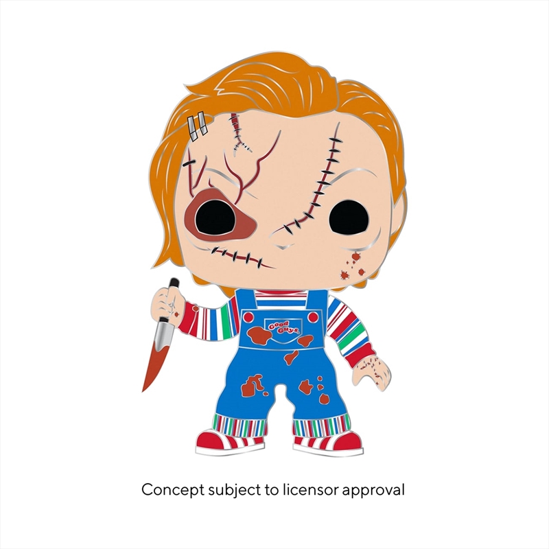 Child's Play - Chucky 4" Pop! Enamel Pin | Accessories