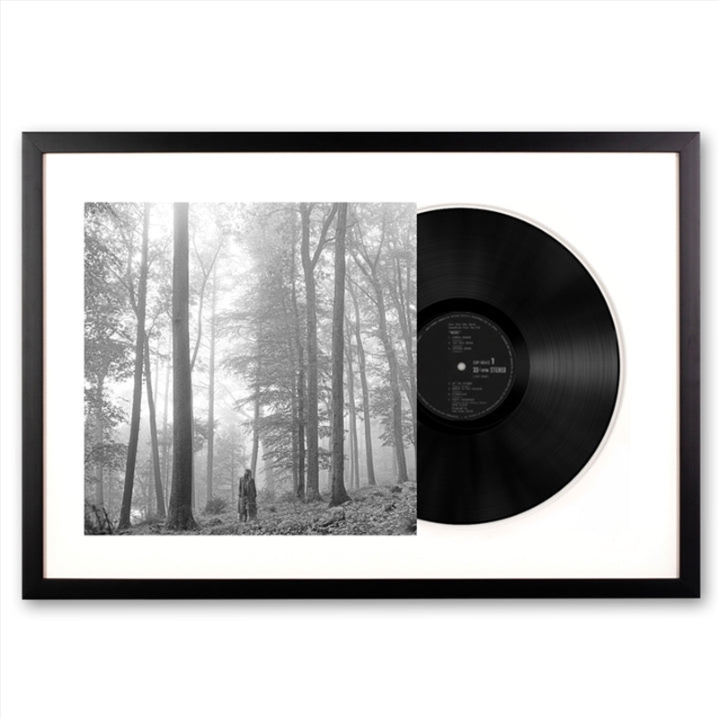 Framed Taylor Swift Folklore (In the Trees Edition) - Double Vinyl Album Art/Product Detail/Decor