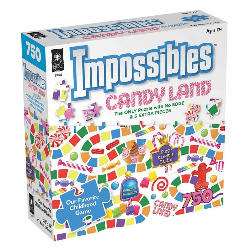 Candy Land Impossibles 750pc/Product Detail/Jigsaw Puzzles