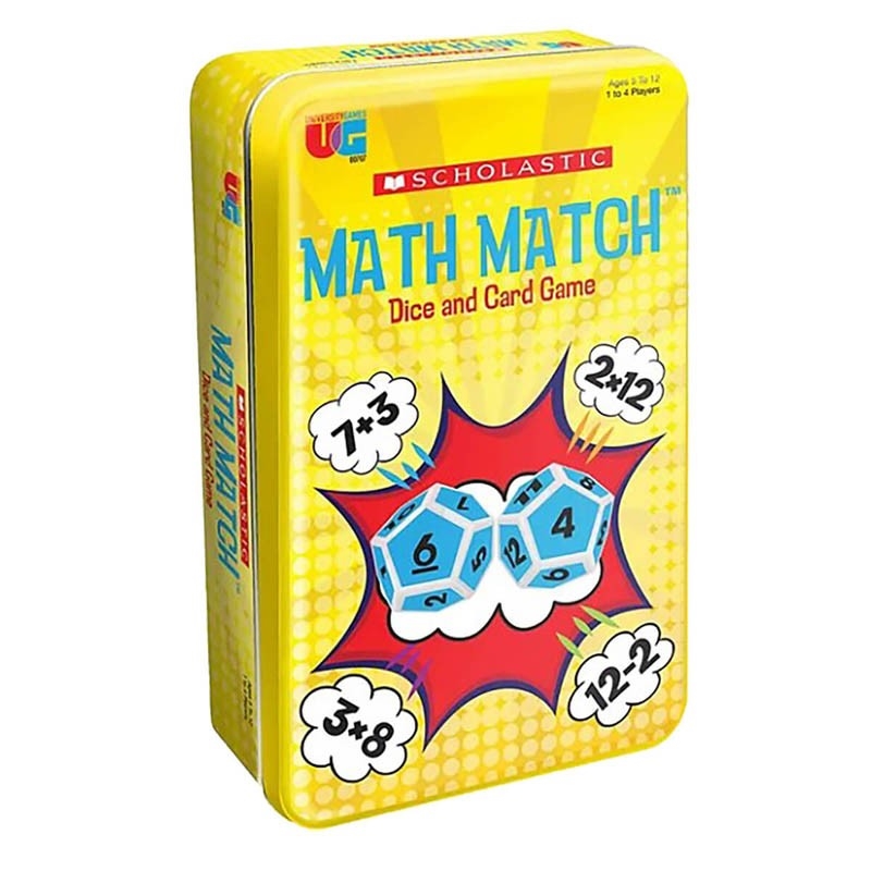 Math Match Tinned Game/Product Detail/Card Games