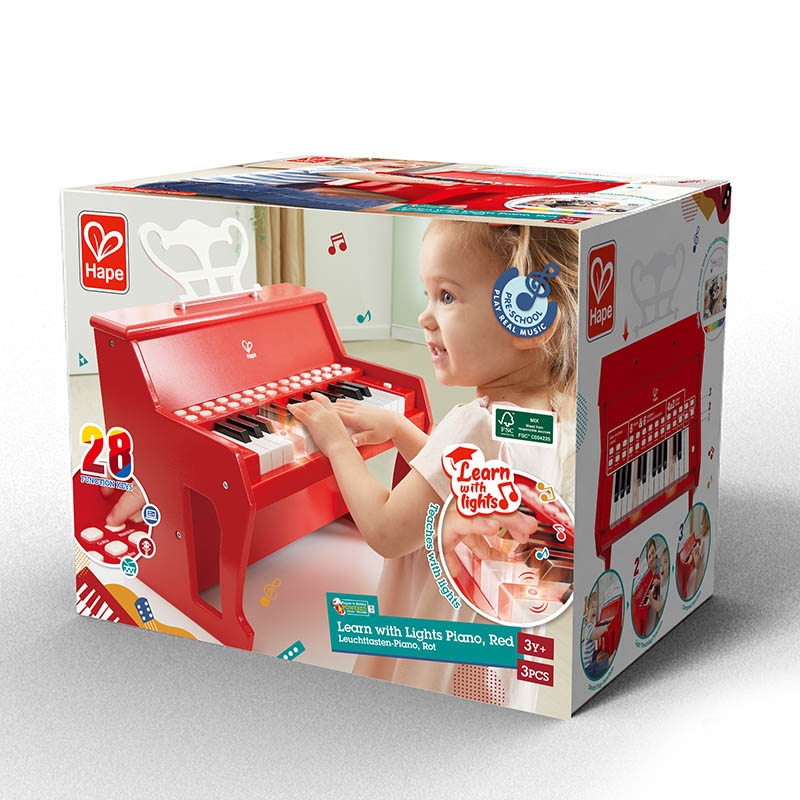 Learn With Lights Piano Red/Product Detail/Educational