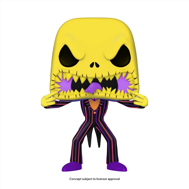 Nightmare Before Christmas - Jack Scary Face BKLT Pop! RS/Product Detail/Standard Pop Vinyl