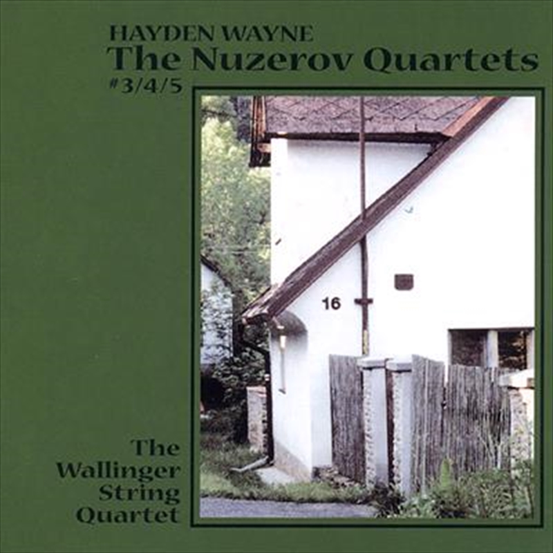 Nuzerov Quartets 3 4 And 5/Product Detail/Classical