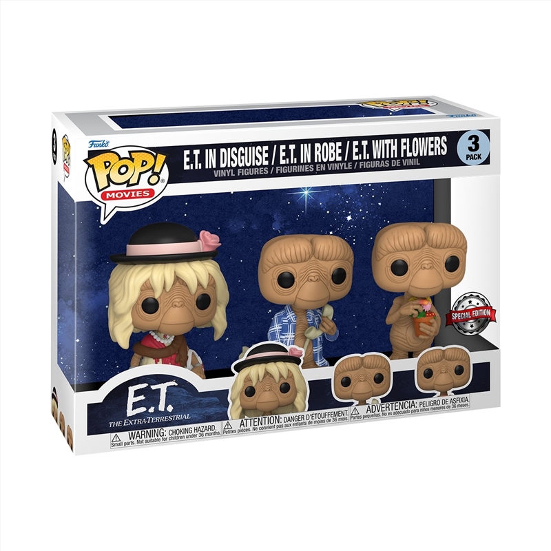 E.T. - Pop! 3pk RS/Product Detail/Deluxe Pop Vinyl