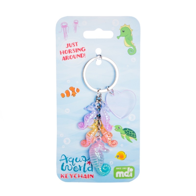 Aqua World Seahorse Keychain/Product Detail/Keyrings