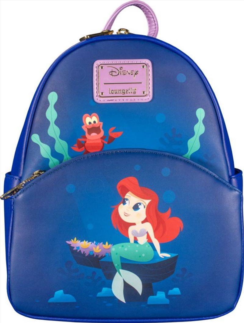 Loungefly Little Mermaid (1989) - Ariel & Sebastian US Exclusive Mini Backpack/Product Detail/Bags