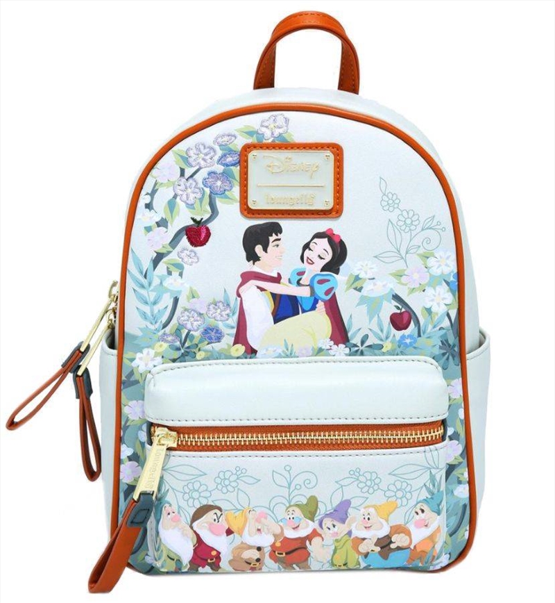 Loungefly Snow White and the Seven Dwarfs (1937) - Floral US Exclusive Mini Backpack/Product Detail/Bags