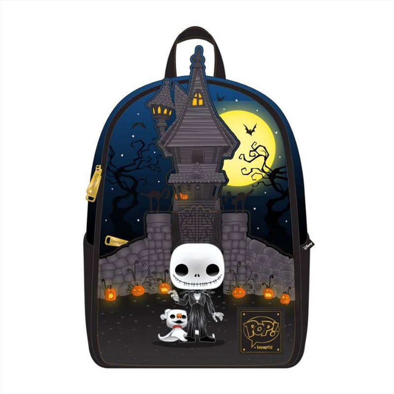 Loungefly The Nightmare Before Christmas - Jack Skellington House Pop! Mini Backpack/Product Detail/Bags
