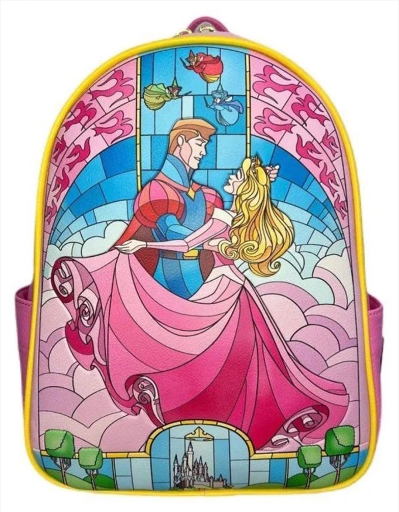 Loungefly Sleeping Beauty - Stained Glass US Exclusive Mini Backpack/Product Detail/Bags