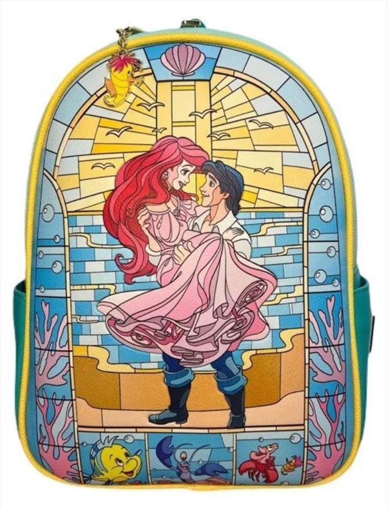 Loungefly Little Mermaid (1989) - Stained Glass US Exclusive Mini Backpack/Product Detail/Bags