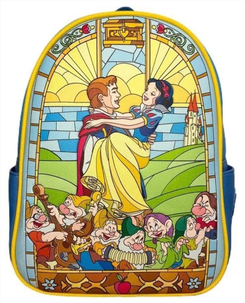 Loungefly Snow White and the Seven Dwarfs (1937) - Stained Glass US Exclusive Mini Backpack/Product Detail/Bags