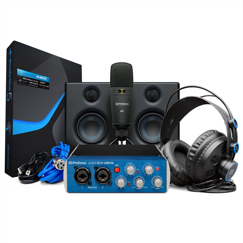 PreSonus AudioBox Studio Ultimate Bundle - 25th Anniversary Edition | Hardware Electrical