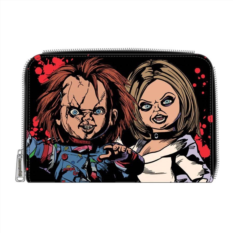 Loungefly Child's Play 4: Bride of Chucky - Bride of Chucky Zip Purse/Product Detail/Wallets
