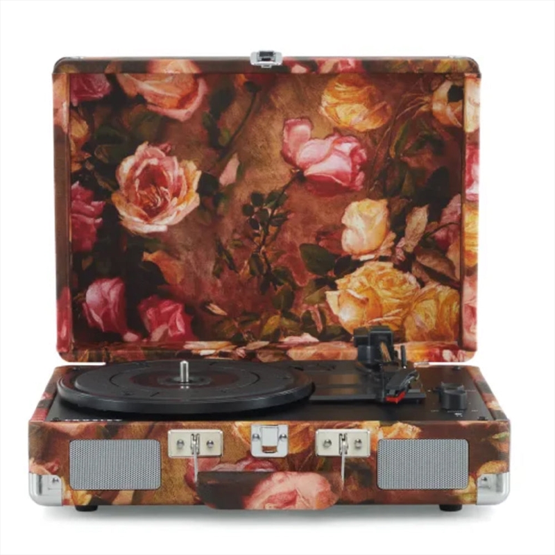 Crosley Cruiser Bluetooth Portable Turntable - Floral | Hardware Electrical