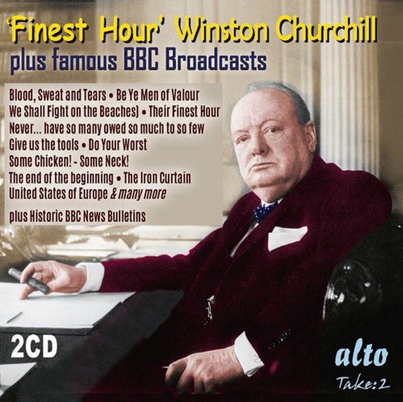 Finest Hour Winston Churchill's Greatest Speeches/Product Detail/Specialist
