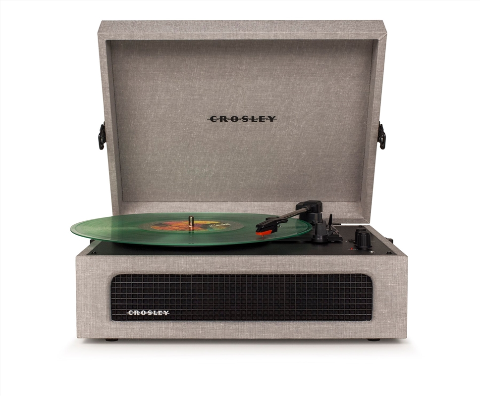 Crosley Voyager Bluetooth Portable Turntable - Grey | Hardware Electrical