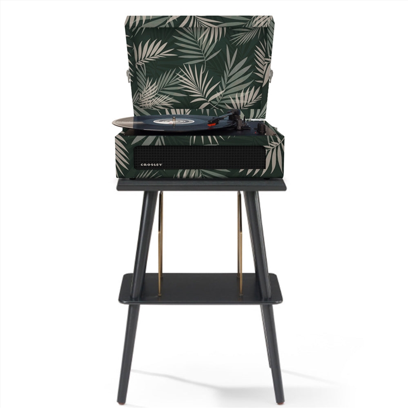 Crosley Voyager Bluetooth Portable Turntable + Entertainment Stand Bundle - Botanical/Product Detail/Turntables