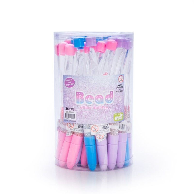 Bead Glitter Ball Pen | Merchandise