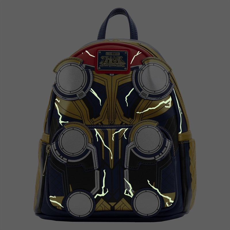 Loungefly Thor 4: Love and Thunder - Thor Costume Glow Mini Backpack/Product Detail/Bags