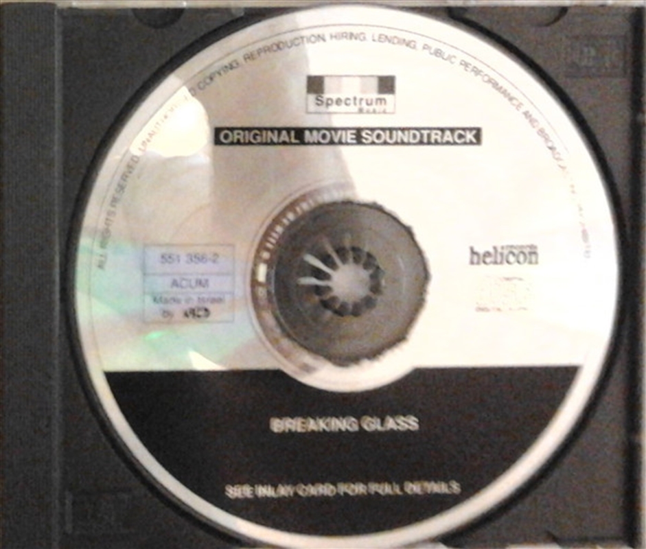 Buy Soundtrack Breaking Glass on CD On Sale Now With Fast Shipping