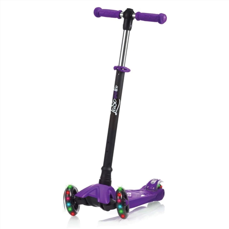 Buy LaScoota Deluxe 2 in 1 Kick Kids Scooter Purple Online Sanity