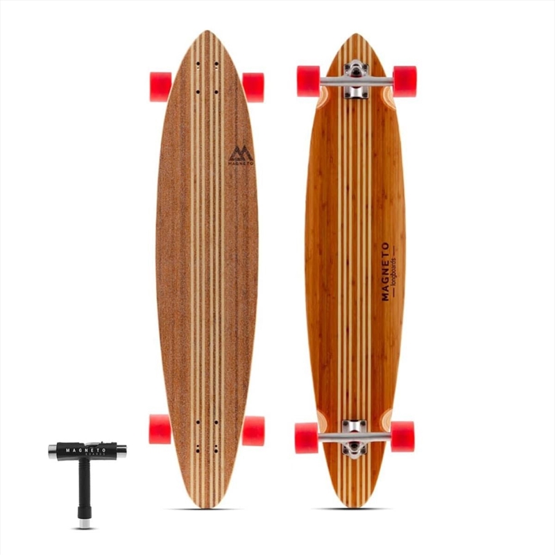 Magneto 42" Hana Pintail Longboard Skateboard | Toy
