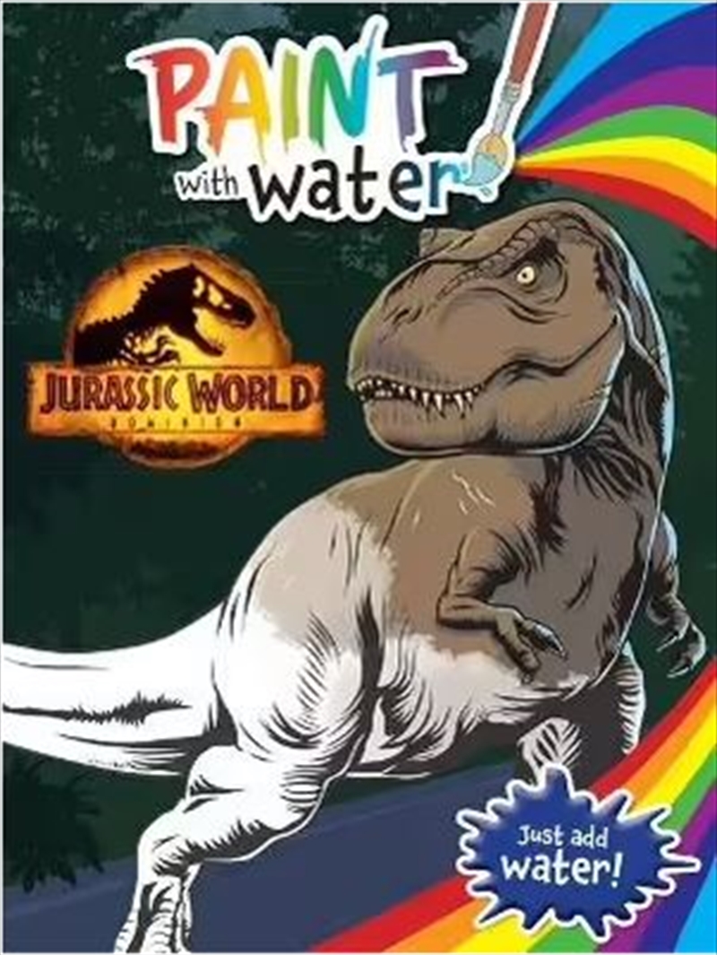Jurassic World Dominion: Paint With Water/Product Detail/Kids Activity Books