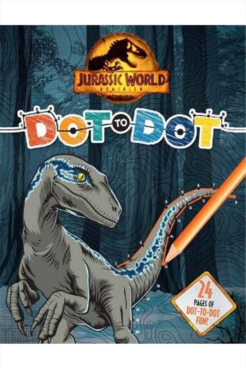 Jurassic World Dominion Dot To Dot/Product Detail/Kids Activity Books