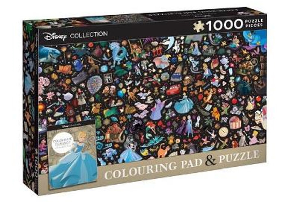 Disney Collection - Puzzle & Colouring Pad/Product Detail/Kids Colouring
