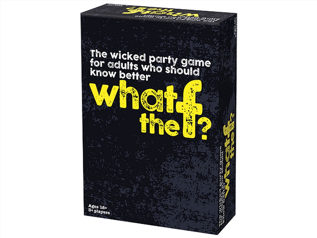 What The F - Wicked Party Game/Product Detail/Adult Games