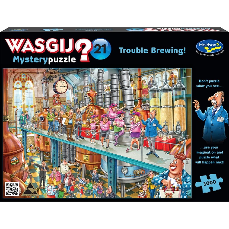 Wasgij 1000 Piece Puzzle - Mystery Trouble Brewing/Product Detail/Jigsaw Puzzles